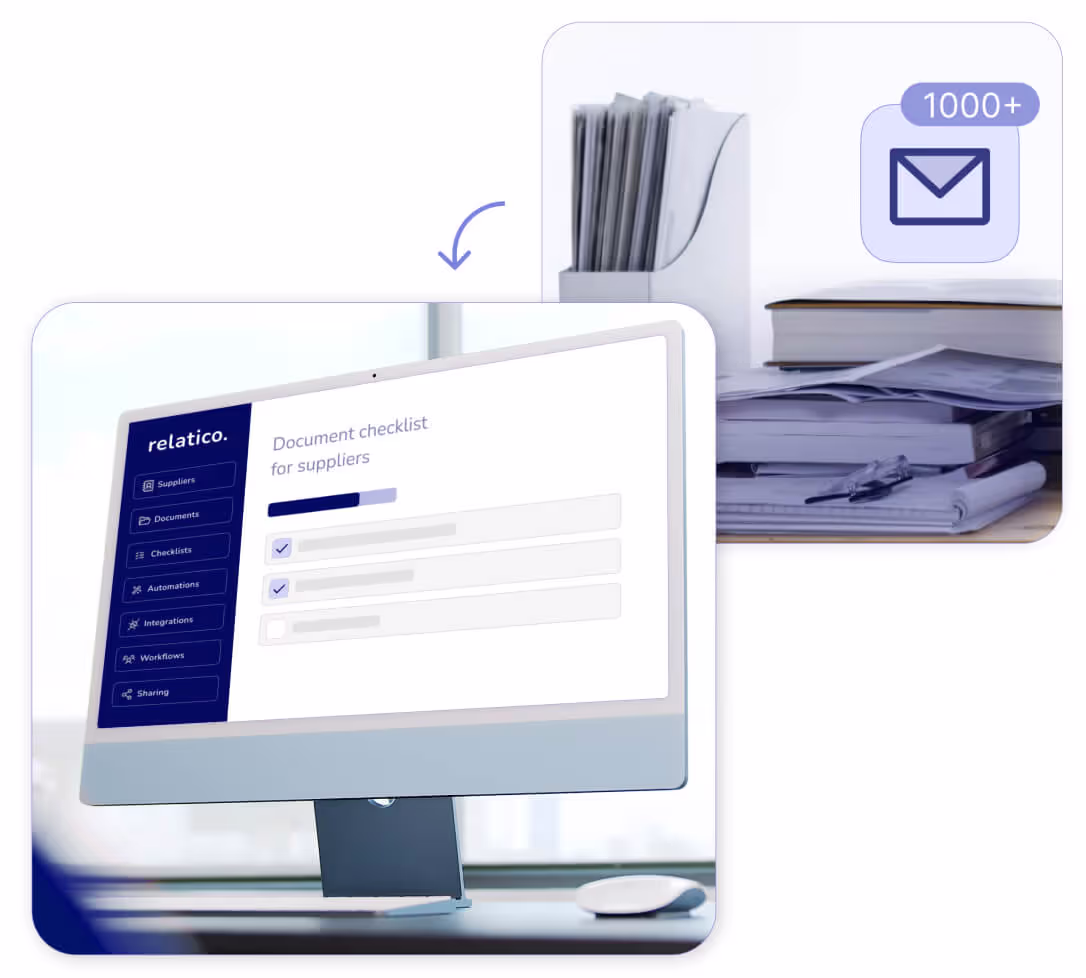 Picture showing time Savings with relatico.